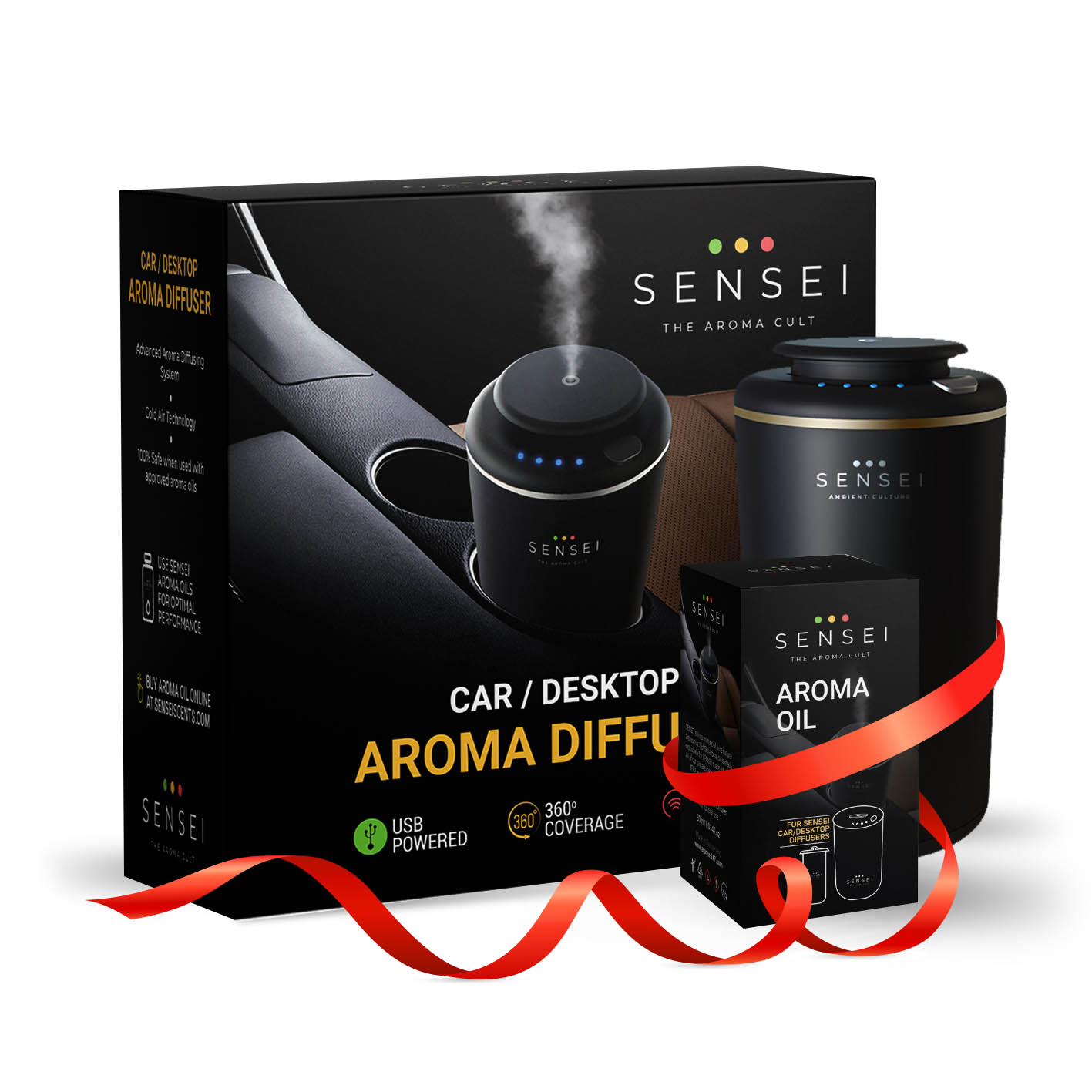 Car Diffuser Scent Diffuser for Car with USB Connection SENSEI