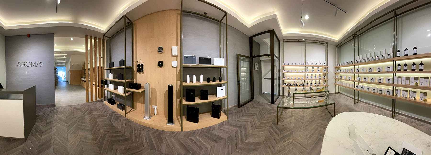 aroma 247 showroom in Dubai